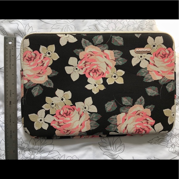 Floral Print Kayond Laptop Case - Picture 5 of 6